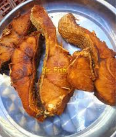 0.5KG Deep fried Nile perch fish fillet/ Mbuta.