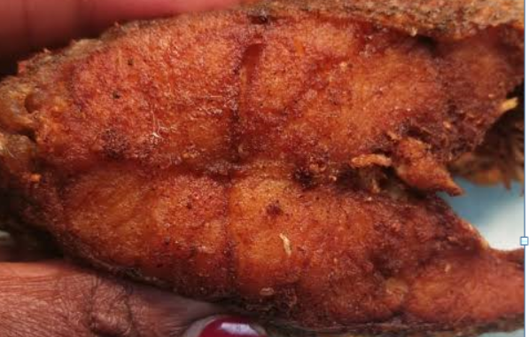 0.25KG Deep fried Nile perch fish fillet/ Mbuta